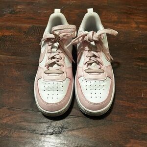 Nike Kids Sneakers Pink and White
